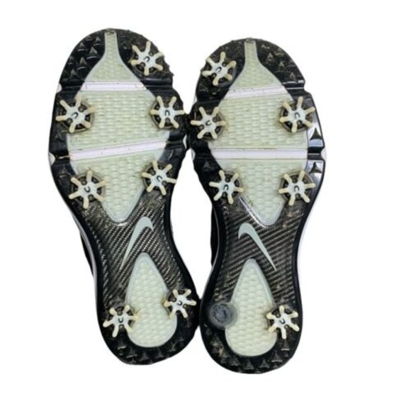 Nike Lunar Control 3 Mens Golf Shoes Size 8.5 Black & Silver - Picture 5 of 5